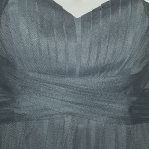 Slate grey Gown